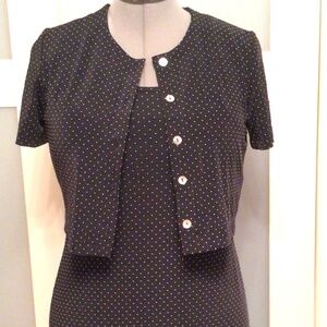 NWT Ronni Nicole Polka Dot Two Set Dress